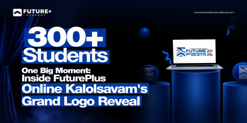 300+ Students, One Big Moment: Inside FuturePlus Online Kalolsavam's Grand Logo Reveal